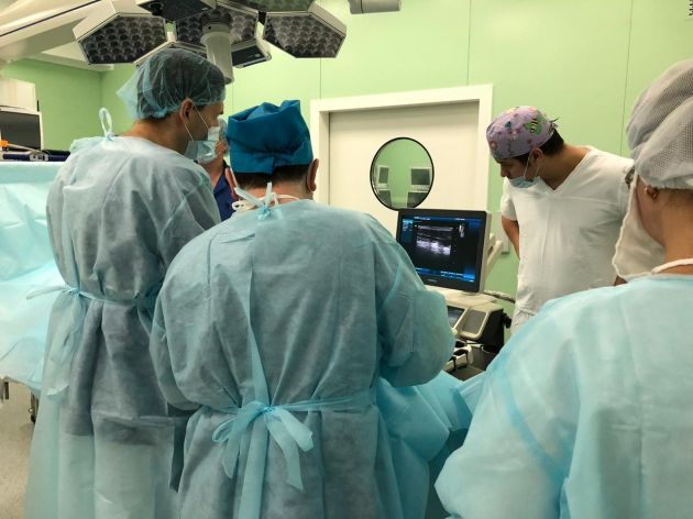 Туркин П.Ю. проводит мастер класс для врачей хирургического отделения ЦРБ г Калуга 1