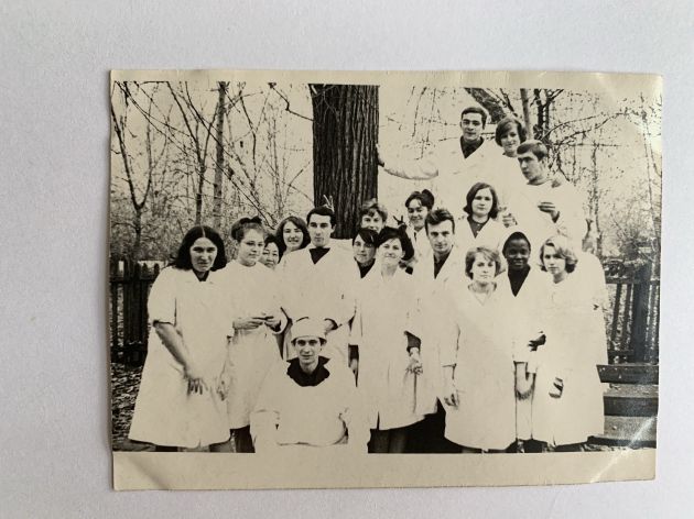 первые клинические кафедры группа № 3 осень 1965